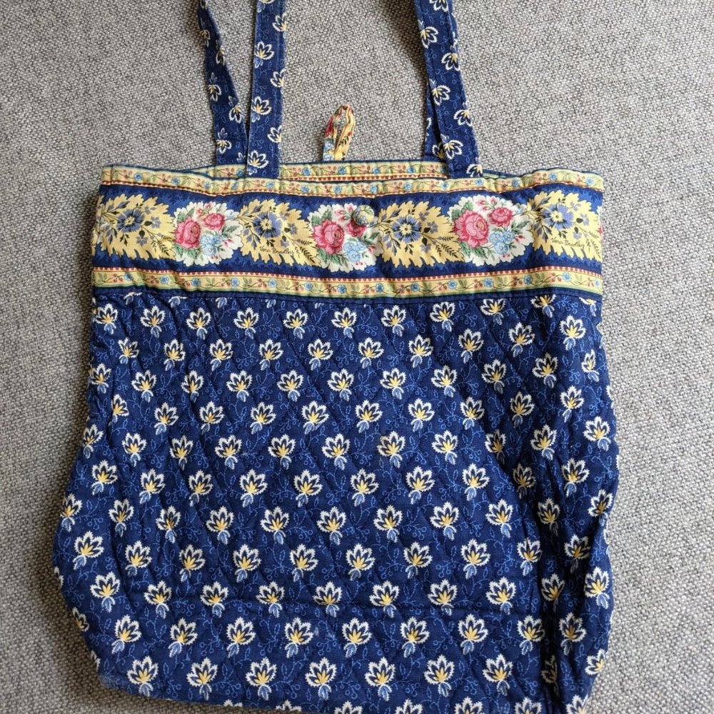 Vera Bradley - Madison Blue Tote Bag
